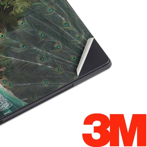 Woman with Peacocks by Nene Thomas Surface Pro 6 Skin
