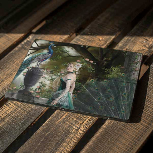 Woman with Peacocks by Nene Thomas Surface Pro 7 Skin