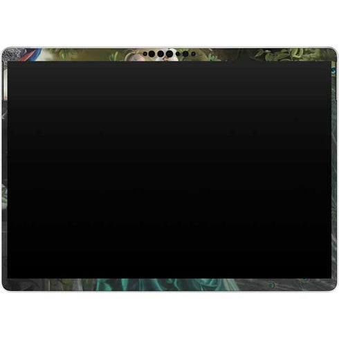 Woman with Peacocks by Nene Thomas Surface Pro 8 Skin