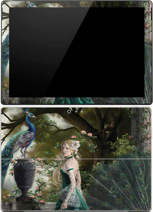 Woman with Peacocks by Nene Thomas Surface Pro (2017) Skin