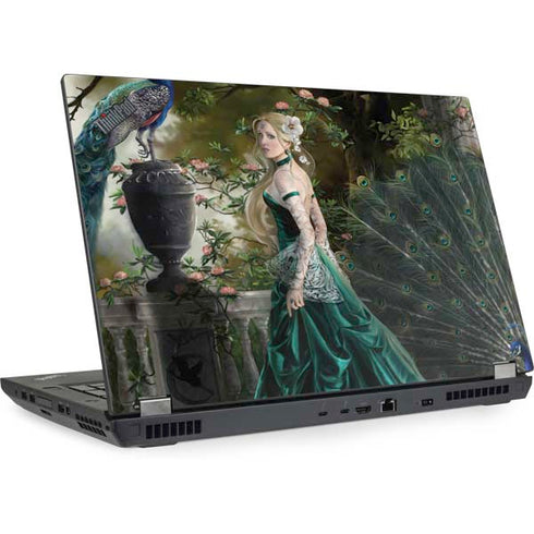 Woman with Peacocks by Nene Thomas Lenovo ThinkPad Skin