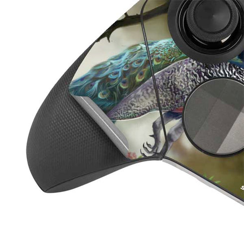 Woman with Peacocks by Nene Thomas Xbox Elite Wireless Controller Series 2 Skin