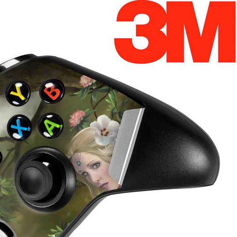 Woman with Peacocks by Nene Thomas Xbox One S All-Digital Edition Bundle Skin