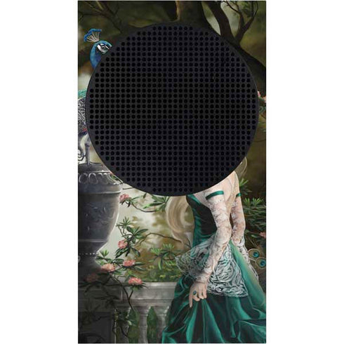 Woman with Peacocks by Nene Thomas Xbox Series S Console Skin