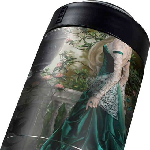 Woman with Peacocks by Nene Thomas Yeti Colster Can Insulator Skin