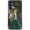 Woman with Peacocks by Nene Thomas Galaxy S24 Clear Case