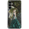 Woman with Peacocks by Nene Thomas Galaxy S24 Plus Clear Case