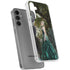 Woman with Peacocks by Nene Thomas Galaxy S24 Plus Clear Case