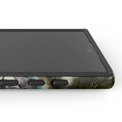 Woman with Peacocks by Nene Thomas Galaxy S24 Ultra Impact Case