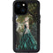 Woman with Peacocks by Nene Thomas iPhone 15 Waterproof Case