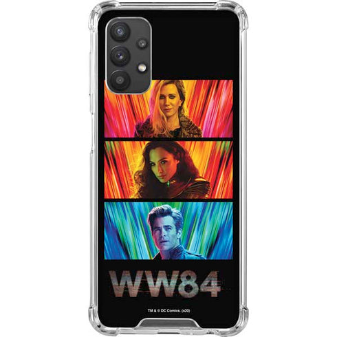 Wonder Woman 1984 (2020) Characters Poster Galaxy A32 5G Clear Case
