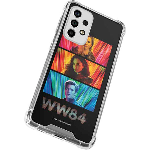 Wonder Woman 1984 (2020) Characters Poster Galaxy A53 5G Clear Case