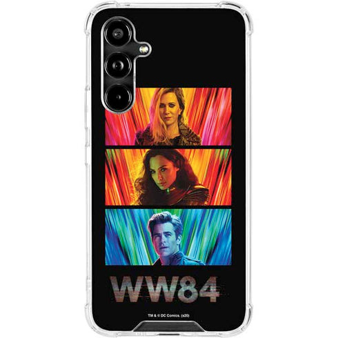 Wonder Woman 1984 (2020) Characters Poster Galaxy A54 5G Clear Case