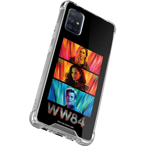 Wonder Woman 1984 (2020) Characters Poster Galaxy A71 5G Clear Case