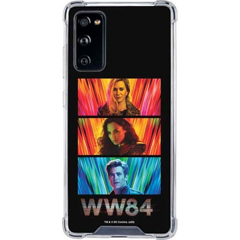 Wonder Woman 1984 (2020) Characters Poster Galaxy S20 FE Clear Case