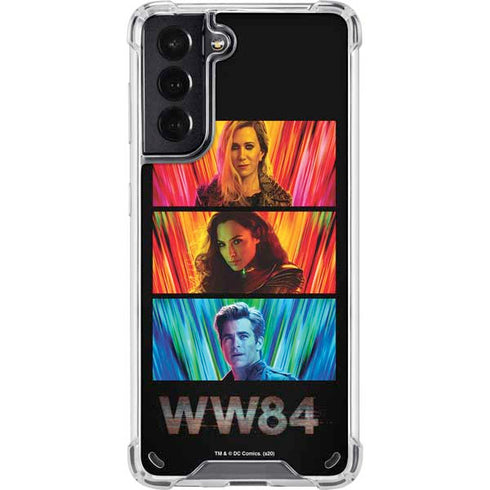 Wonder Woman 1984 (2020) Characters Poster Galaxy S21 5G Clear Case