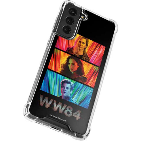 Wonder Woman 1984 (2020) Characters Poster Galaxy S21 FE Clear Case