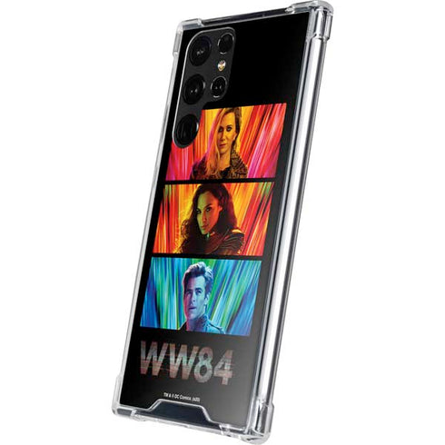 Wonder Woman 1984 (2020) Characters Poster Galaxy S22 Ultra Clear Case