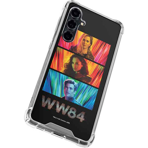 Wonder Woman 1984 (2020) Characters Poster Galaxy S23 FE Clear Case