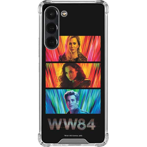 Wonder Woman 1984 (2020) Characters Poster Galaxy S23 Plus Clear Case