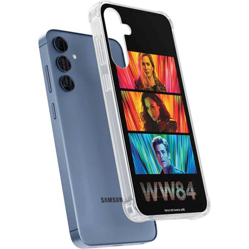 Wonder Woman 1984 (2020) Characters Poster Galaxy S24 Clear Case