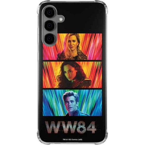Wonder Woman 1984 (2020) Characters Poster Galaxy S24 Plus Clear Case