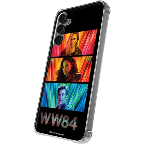 Wonder Woman 1984 (2020) Characters Poster Galaxy S24 Plus Clear Case