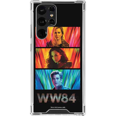Wonder Woman 1984 (2020) Characters Poster Galaxy S24 Ultra Clear Case