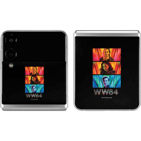 Wonder Woman 1984 (2020) Characters Poster Galaxy Z Flip4 5G Skin