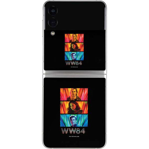 Wonder Woman 1984 (2020) Characters Poster Galaxy Z Flip4 5G Skin