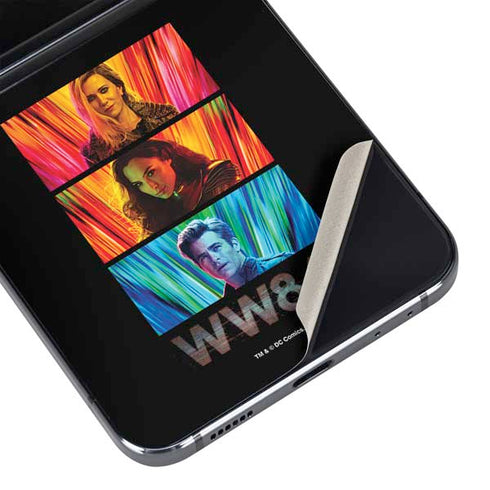 Wonder Woman 1984 (2020) Characters Poster Galaxy Z Flip5 5G Skin