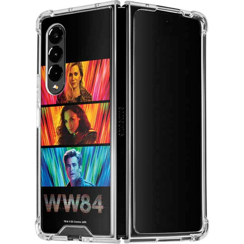 Wonder Woman 1984 (2020) Characters Poster Galaxy Z Fold4 5G Clear Case