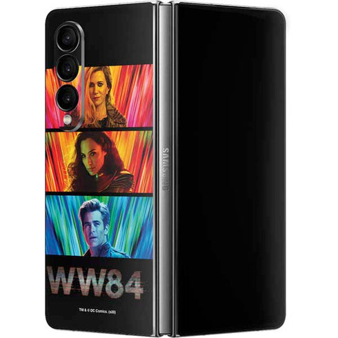 Wonder Woman 1984 (2020) Characters Poster Galaxy Z Fold4 5G Skin