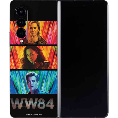 Wonder Woman 1984 (2020) Characters Poster Galaxy Z Fold4 5G Skin
