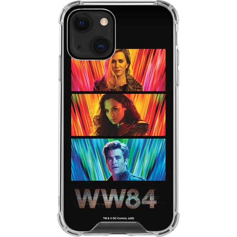 Wonder Woman 1984 (2020) Characters Poster iPhone 14 Plus Clear Case