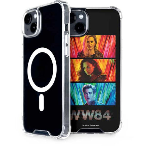 Wonder Woman 1984 (2020) Characters Poster iPhone 15 Plus MagSafe Case