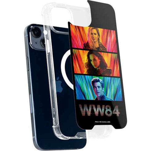Wonder Woman 1984 (2020) Characters Poster iPhone 15 Plus MagSafe Case