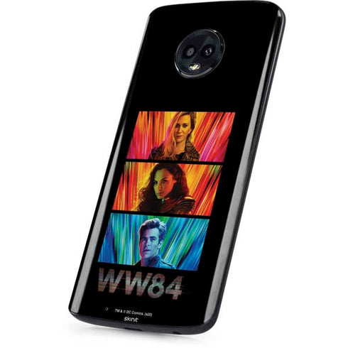 Wonder Woman 1984 (2020) Characters Poster Moto G6 Skin