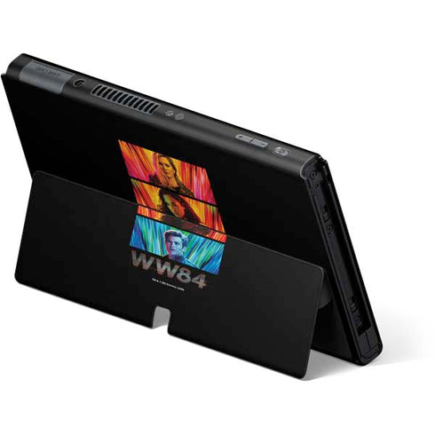 Wonder Woman 1984 (2020) Characters Poster Nintendo Switch OLED (2021) Skin