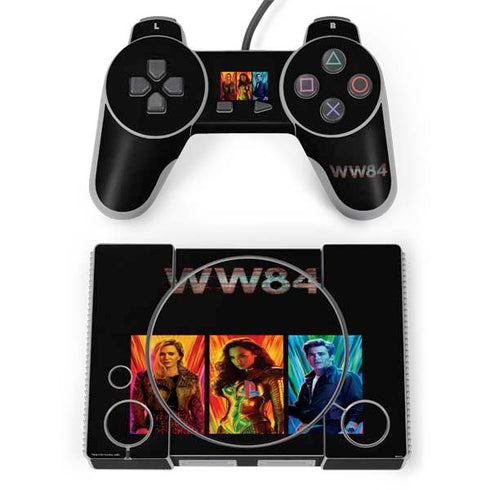 Wonder Woman 1984 (2020) Characters Poster PlayStation Classic Bundle Skin