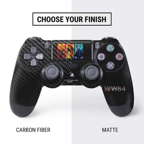 Wonder Woman 1984 (2020) Characters Poster PS4 Pro/Slim Controller Skin