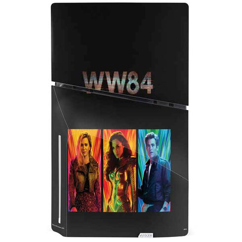 Wonder Woman 1984 (2020) Characters Poster PS5 Slim Disk Bundle Skin