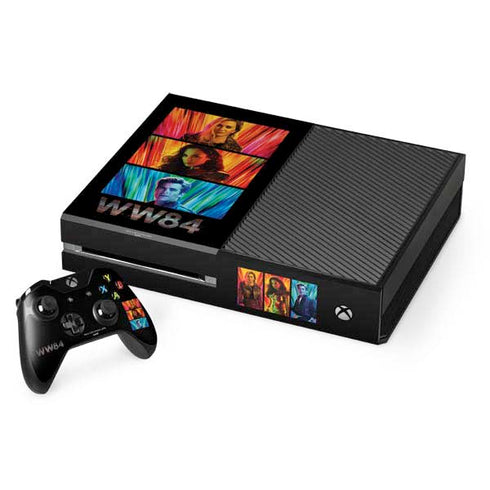 Wonder Woman 1984 (2020) Characters Poster Xbox One Console and Controller Bundle Skin