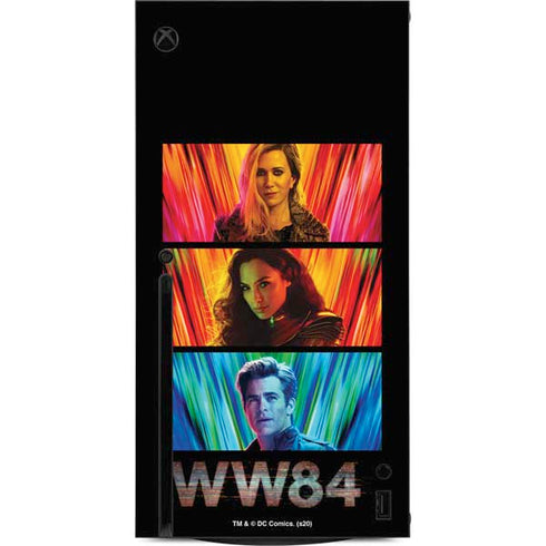 Wonder Woman 1984 (2020) Characters Poster Xbox Series X Console Skin