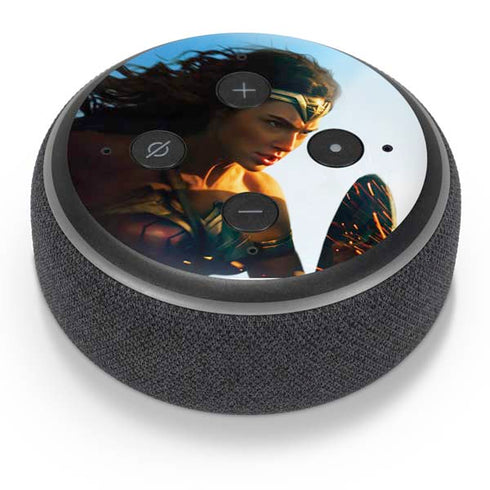 DC Comics Wonder Woman Action Pose Poster Amazon Echo Dot Skin