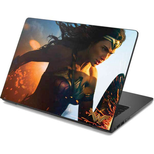 DC Comics Wonder Woman Action Pose Poster Dell Chromebook Skin