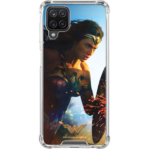 DC Comics Wonder Woman Action Pose Poster Galaxy A12 Clear Case