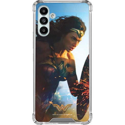 DC Comics Wonder Woman Action Pose Poster Galaxy A13 5G Clear Case