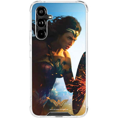 DC Comics Wonder Woman Action Pose Poster Galaxy A54 5G Clear Case