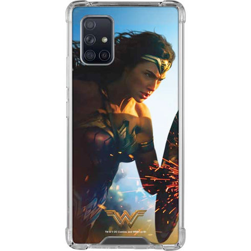 DC Comics Wonder Woman Action Pose Poster Galaxy A71 5G Clear Case